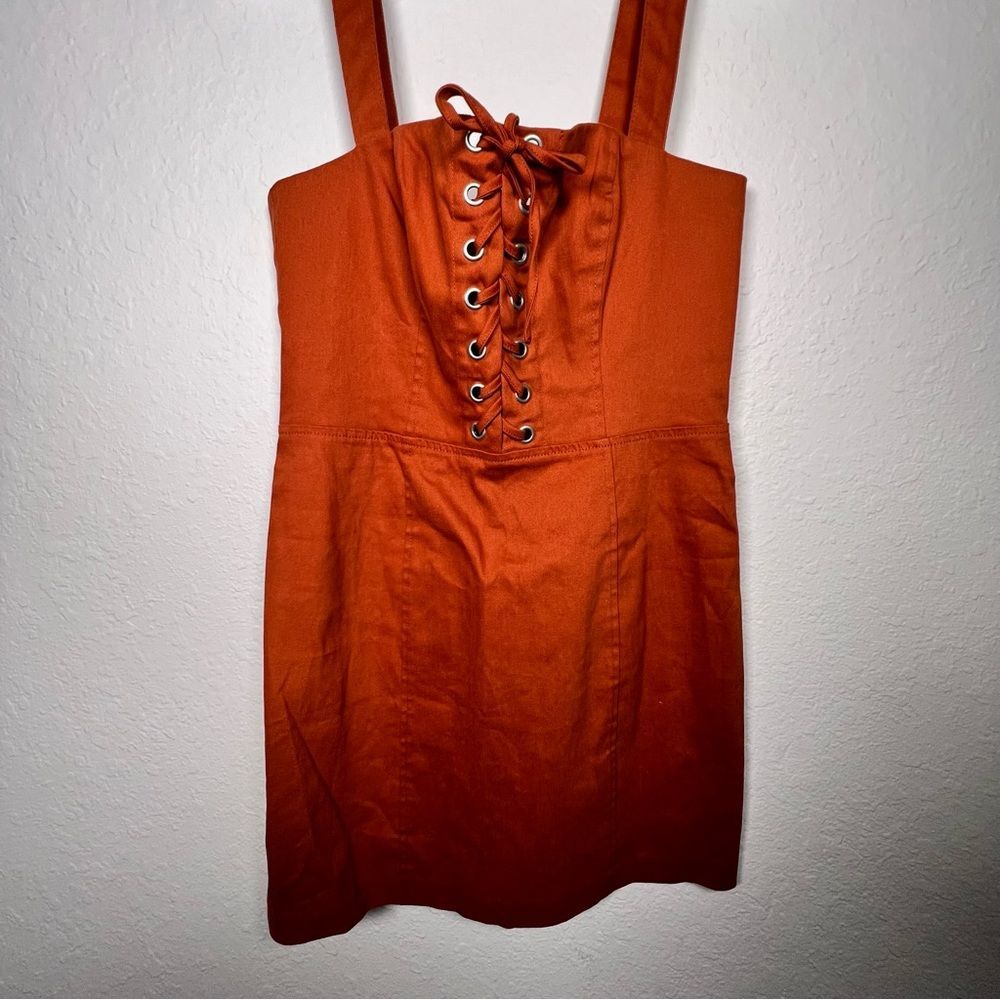 Tularosa dress 🧡 burnt orange 🧡 adjustable 🧡 SMALL